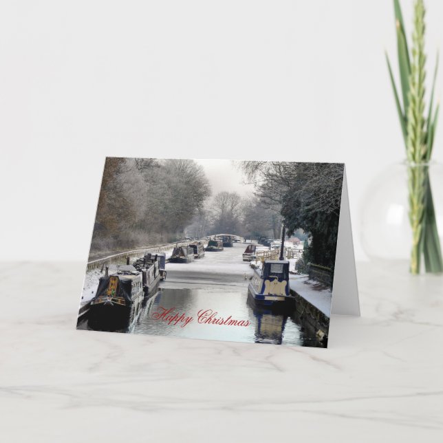 NARROWBOATS HOLIDAY CARD (Front)