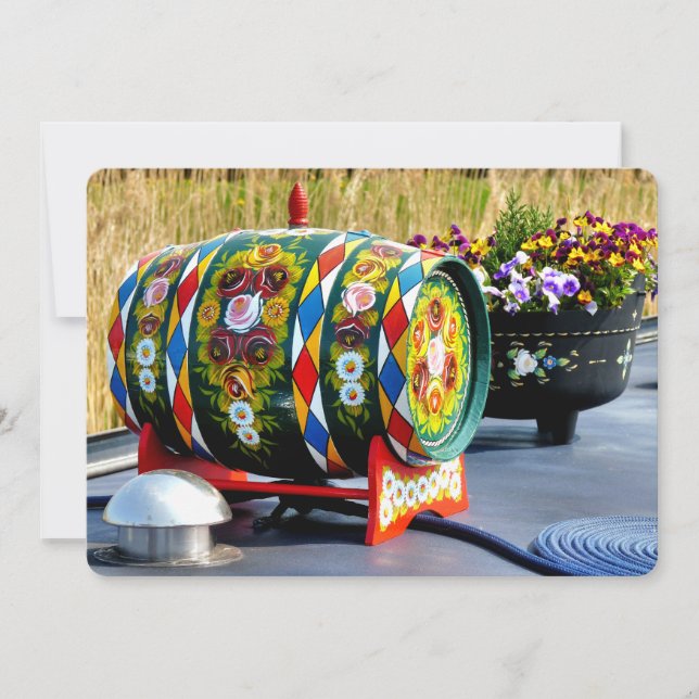 NARROWBOATS Invitation (Front)