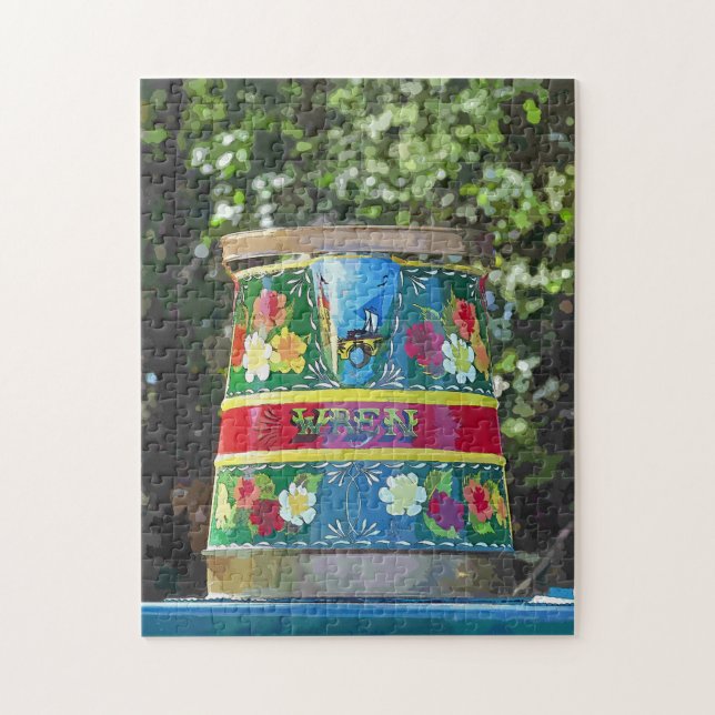 NARROWBOATS JIGSAW PUZZLE (Vertical)