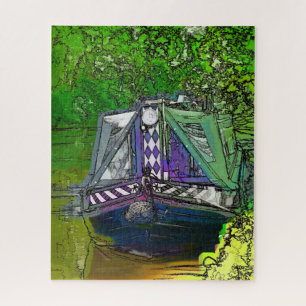 NARROWBOATS JIGSAW PUZZLE