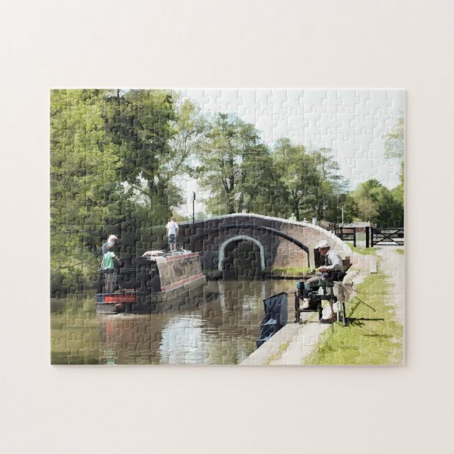 NARROWBOATS JIGSAW PUZZLE (Horizontal)