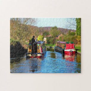 NARROWBOATS JIGSAW PUZZLE