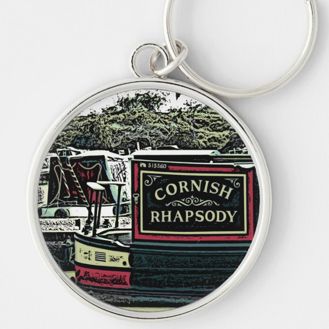NARROWBOATS   KEY RING (Front)
