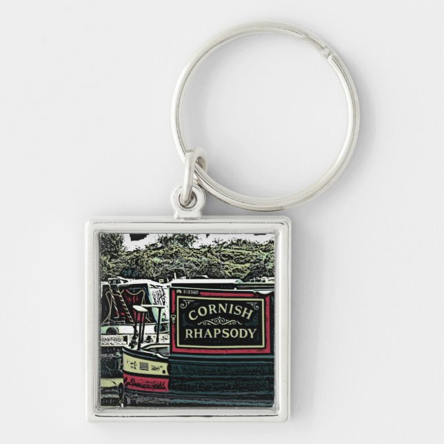 NARROWBOATS    KEY RING (Front)