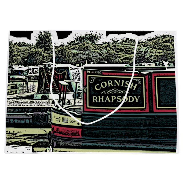 NARROWBOATS    LARGE GIFT BAG (Front)