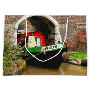 NARROWBOATS LARGE GIFT BAG