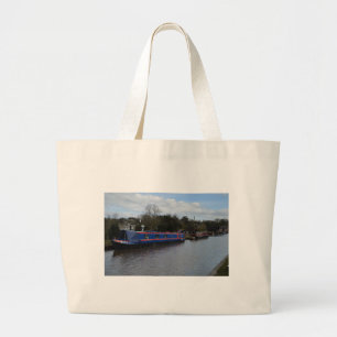 Narrowboats Large Tote Bag