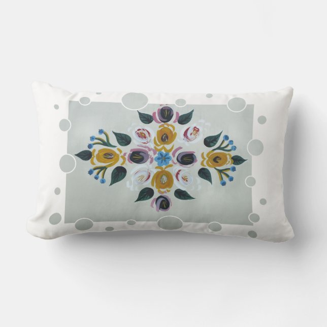 NARROWBOATS LUMBAR CUSHION (Front)