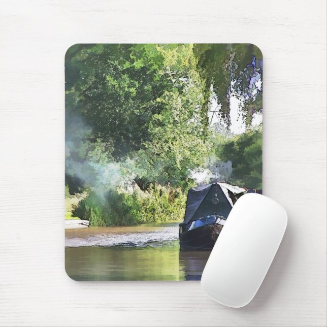 NARROWBOATS MOUSE PAD (With Mouse)