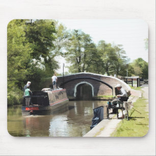 NARROWBOATS MOUSE PAD