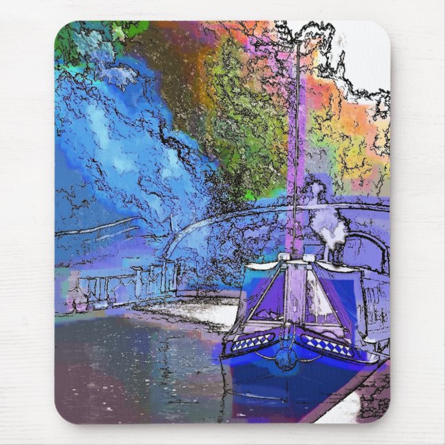 NARROWBOATS MOUSE PAD (Front)