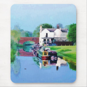 NARROWBOATS MOUSE PAD