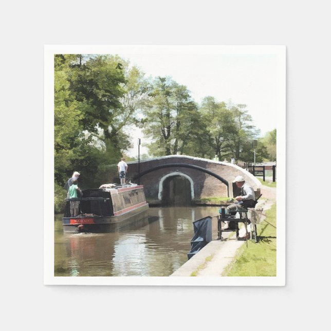 NARROWBOATS NAPKIN (Front)