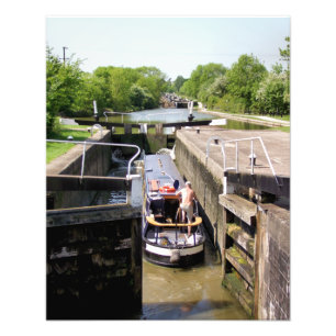 NARROWBOATS PHOTO PRINT