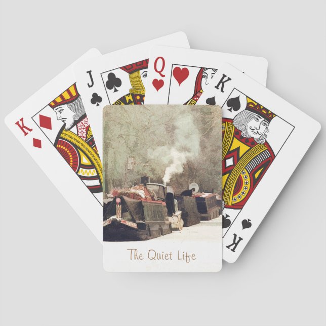NARROWBOATS PLAYING CARDS (Back)