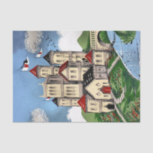 NARROWBOATS TISSUE PAPER