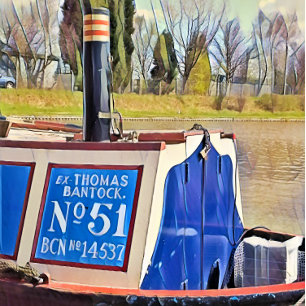 NARROWBOATS    TISSUE PAPER