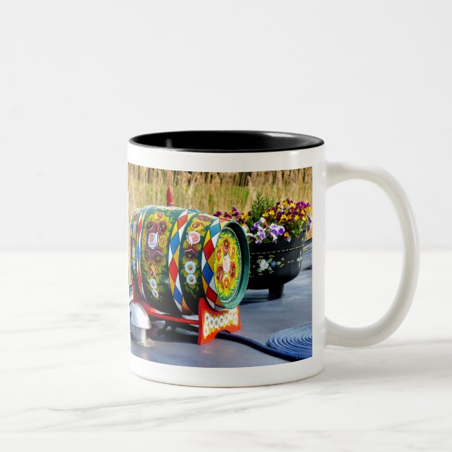 NARROWBOATS Two-Tone COFFEE MUG (Right)