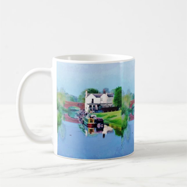 NARROWBOATS UK COFFEE MUG (Left)