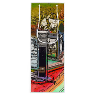 NARROWBOATS WINE GIFT BAG