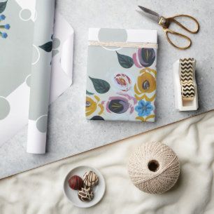 NARROWBOATS WRAPPING PAPER