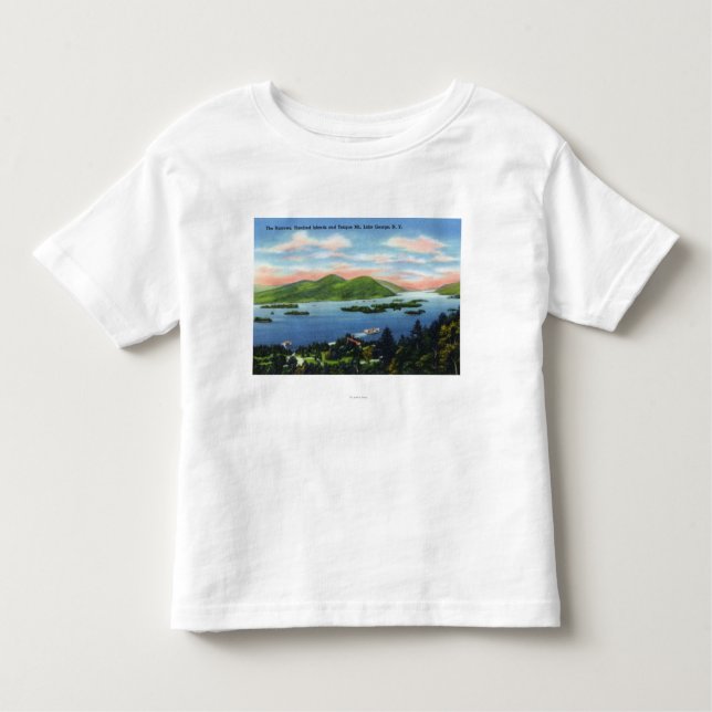 Narrows, Hundred Islands, Tongue Mountain View Toddler T-Shirt (Front)