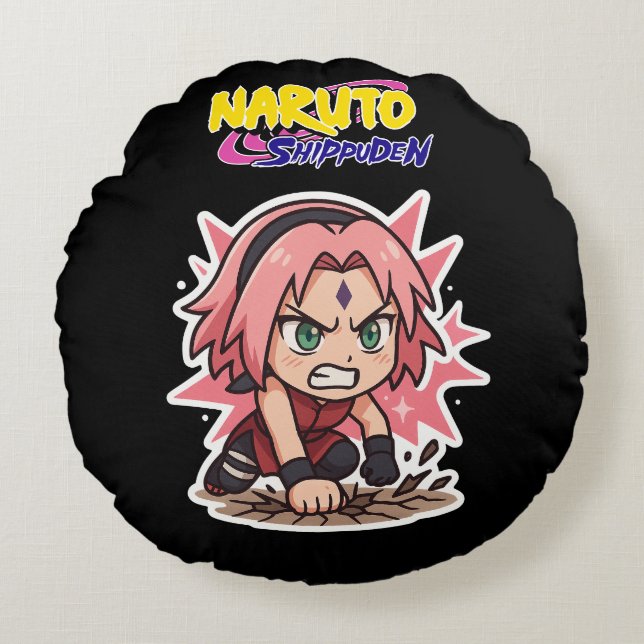 Naruto Round Cushion (Front)