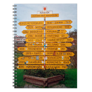 Narvik signpost notebook