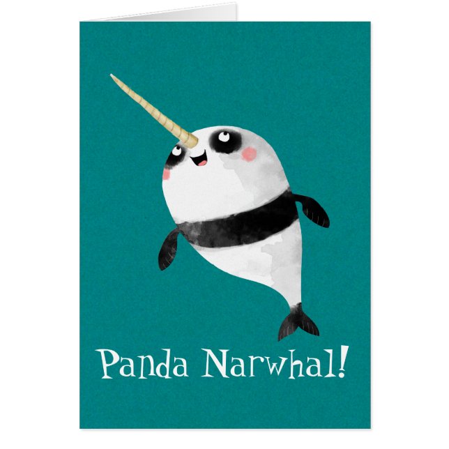 Narwhal and Panda in One (Front)