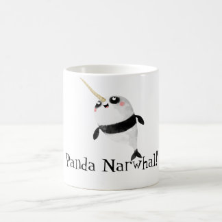 Narwhal and Panda in One Coffee Mug