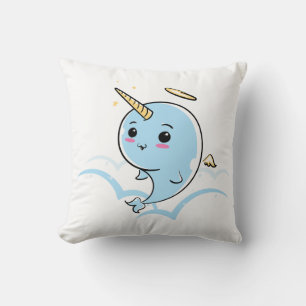 Narwhal Angel Cutie Cushion