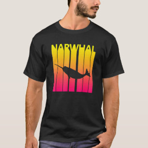 Narwhal Animal Retro Costume T-Shirt