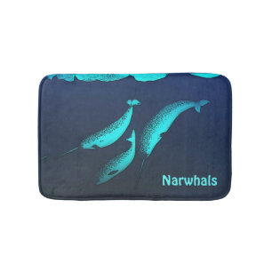 Narwhal Bath Mat