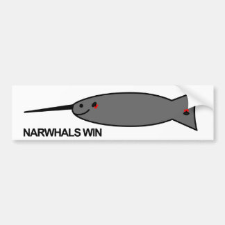 Narwhal Bumper Sticker