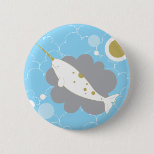 Narwhal Button