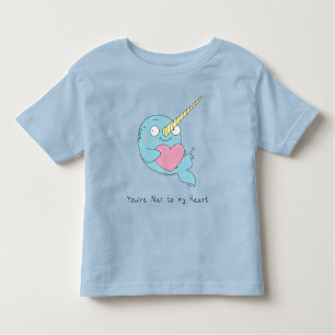 Narwhal Cute Kids Cartoon Toddler T-Shirt