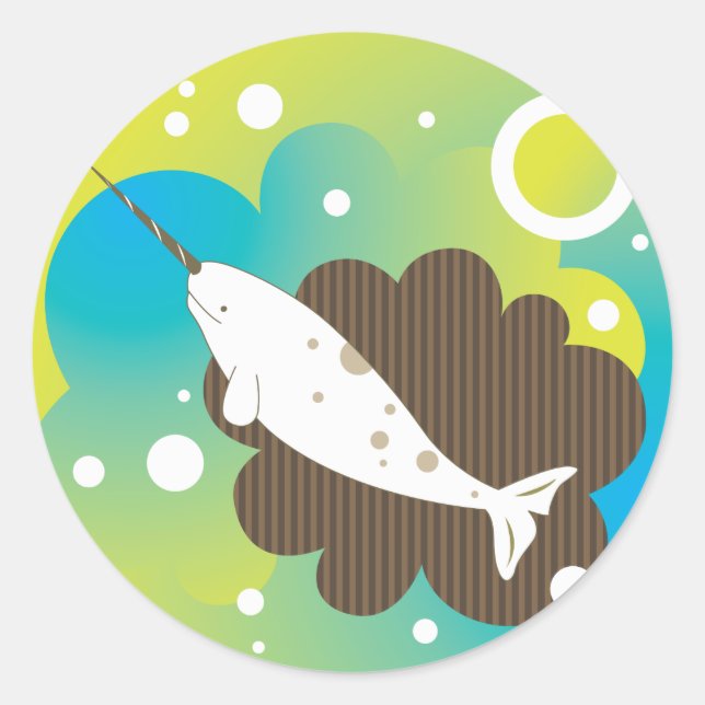 Narwhal Dream Sticker (Front)