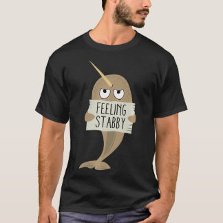 Narwhal Feeling Stabby Premium _1  T-Shirt