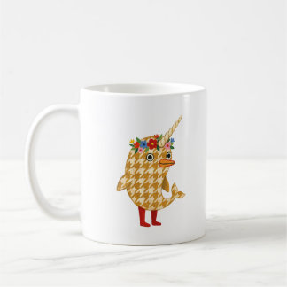 Narwhal Flower Crown Mug
