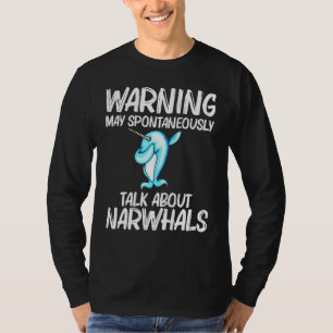Narwhal For Men Women Dabbing Narwhal Whale T-Shirt