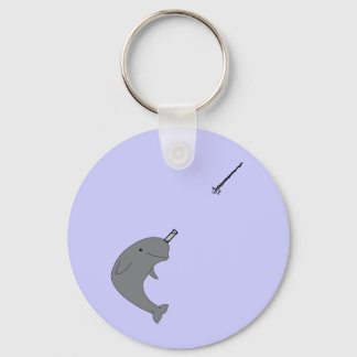 Narwhal Key Ring
