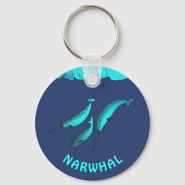 Narwhal Key Ring (Front)