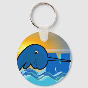 narwhal key ring