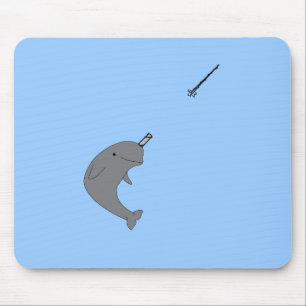 Narwhal Mouse Pad