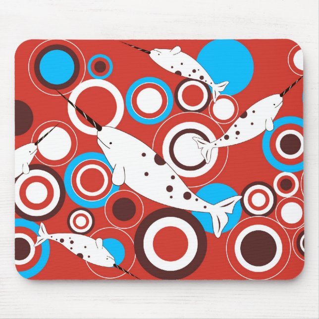 Narwhal Mouse Pad (Front)