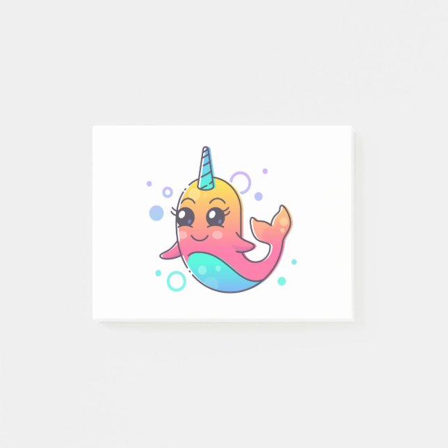 Narwhal Post-it Notes (Front)