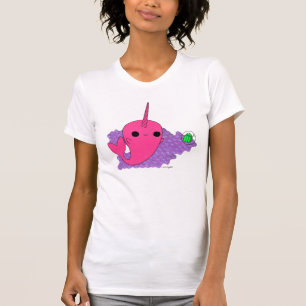 Narwhal (Purple Bubbles) T-Shirt