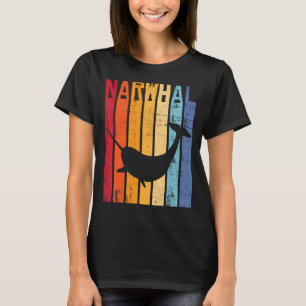 Narwhal Tshirt, Retro Narwhal Shirt, Narwhal T-Shirt