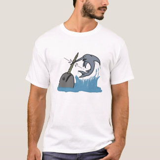 Narwhal VS Swordfish T-Shirt