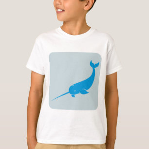 Narwhal Whale Icon T-Shirt